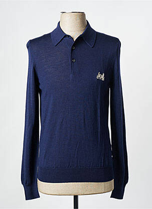 Polo manches longues manches longues bleu SONNI D'ARCO homme