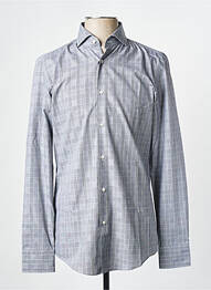 Chemise manches longues manches longues gris HUGO BOSS homme