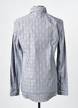 Chemise manches longues manches longues gris HUGO BOSS homme