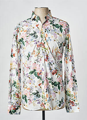Chemise manches longues manches longues blanc EUROPANN homme