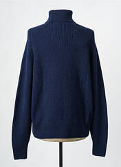 Pull col roulé bleu HUGO BOSS pour homme seconde vue