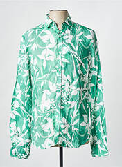 Chemise manches longues vert EUROPANN pour homme seconde vue