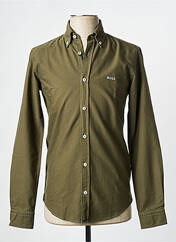 Chemise manches longues vert HUGO BOSS pour homme seconde vue
