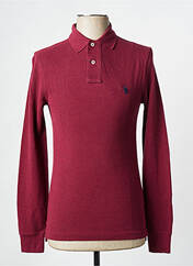 Polo rouge RALPH LAUREN pour homme seconde vue