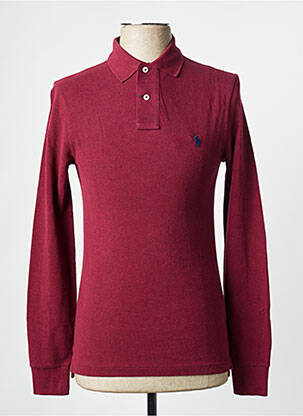 Polo rouge RALPH LAUREN pour homme