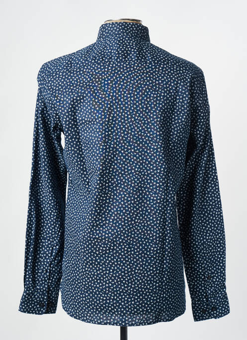 Chemise manches longues bleu HUGO BOSS pour homme