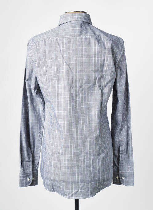 Chemise manches longues gris HUGO BOSS pour homme
