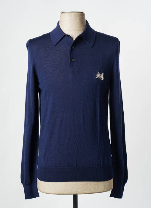 Polo bleu SONNI D'ARCO pour homme