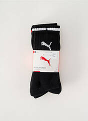 Chaussettes noir PUMA pour femme seconde vue