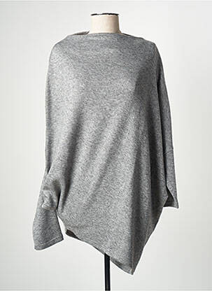 Pull col bateau manches longues gris LOTUS EATERS femme