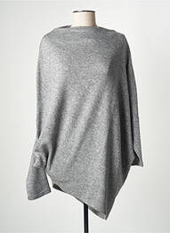 Pull col bateau manches longues gris LOTUS EATERS femme
