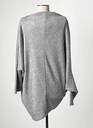 Pull col bateau manches longues gris LOTUS EATERS femme