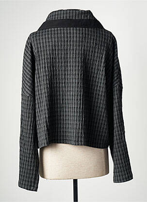 Veste casual coupe droite gris LUUKAA femme