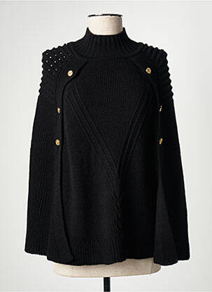 Poncho noir BARILOCHE femme