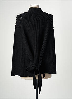 Poncho noir BARILOCHE femme