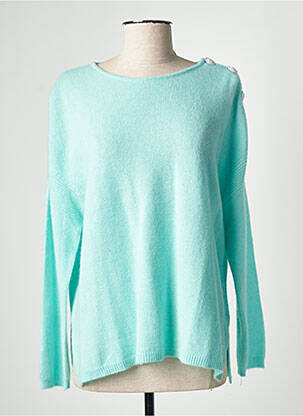 Pull coupe cintrée manches longues bleu MPC (MA PETITE CAPSULE) femme