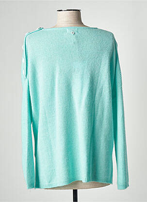 Pull coupe cintrée manches longues bleu MPC (MA PETITE CAPSULE) femme