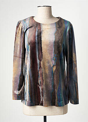 Pull coupe cintrée manches longues violet ALDO MARTIN'S femme