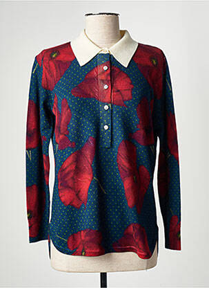 Pull coupe cintrée manches longues rouge JEI'S BY LETIZIA DENARO femme