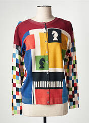 Gilet manches longues rouge JEI'S BY LETIZIA DENARO pour femme seconde vue