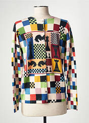 Gilet manches longues rouge JEI'S BY LETIZIA DENARO pour femme seconde vue