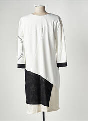 Robe mi-longue blanc ELISA CAVALETTI pour femme seconde vue