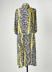 Robe mi-longue jaune OZAI N KU pour femme seconde vue