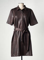 Robe mi-longue marron EVA KAYAN pour femme seconde vue