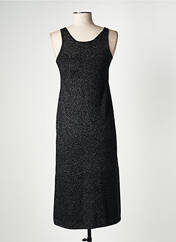 Robe mi-longue noir CARTA LIBERA pour femme seconde vue