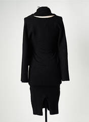 Robe pull noir CARTA LIBERA pour femme seconde vue