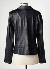 Veste simili cuir noir EVA KAYAN pour femme seconde vue
