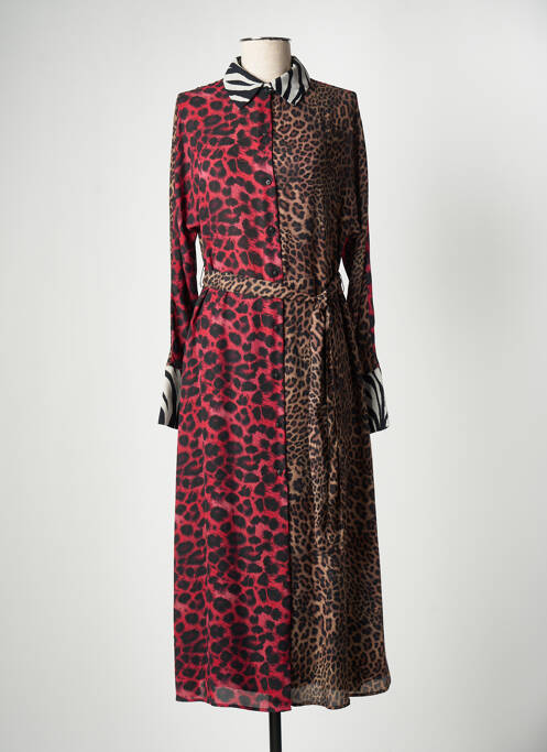 Robe longue manches longues manches longues rouge LOLA CASADEMUNT femme