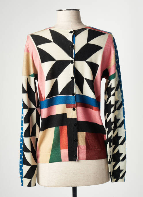 Gilet manches longues bleu JEI'S BY LETIZIA DENARO pour femme