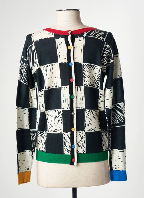 Gilet manches longues noir JEI'S BY LETIZIA DENARO pour femme