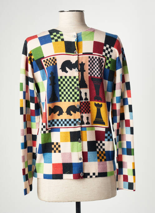 Gilet manches longues rouge JEI'S BY LETIZIA DENARO pour femme