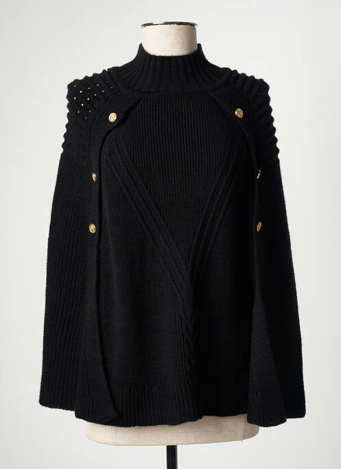 Poncho noir BARILOCHE pour femme