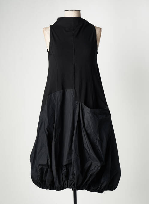 Robe mi-longue noir URBAN BY ALEMBIKA pour femme