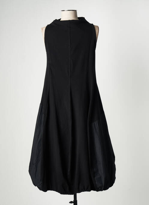 Robe mi-longue noir URBAN BY ALEMBIKA pour femme