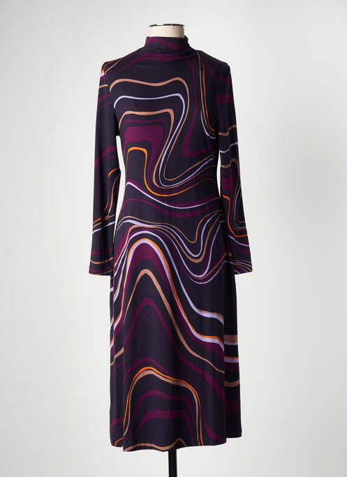 Robe mi-longue violet SURKANA pour femme