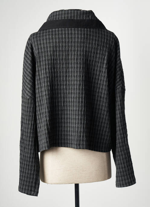 Veste casual gris LUUKAA pour femme