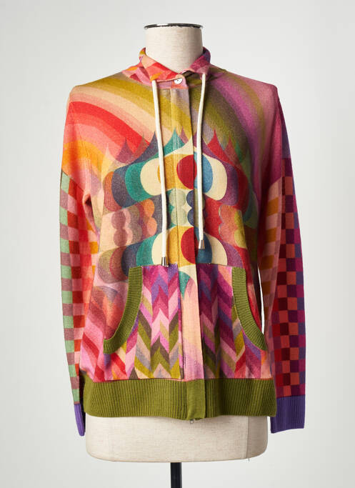 Veste casual rose JEI'S BY LETIZIA DENARO pour femme