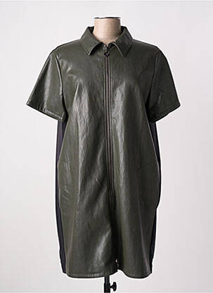 Robe courte manches courtes manches courtes vert SPORTALM femme