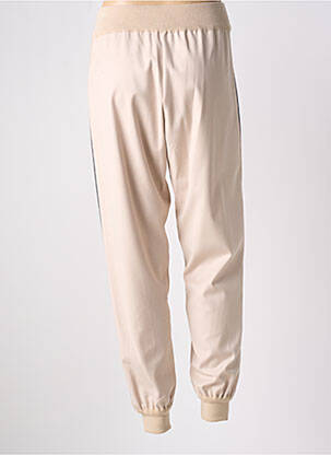 Jogging poches beige TRICOT CHIC femme