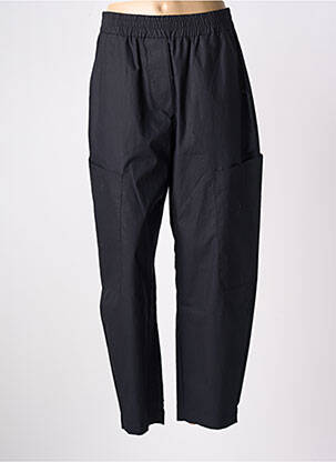 Pantalon droit taille élastique noir LOTUS EATERS femme