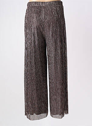 Pantalon droit taille élastique argent JOSEPH RIBKOFF femme