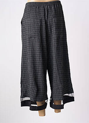Pantalon 7/8 taille élastique gris LUUKAA femme