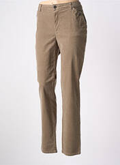 Pantalon droit beige EVA KAYAN pour femme seconde vue