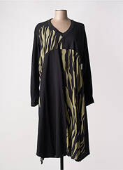 Robe mi-longue noir FRANCK ANNA pour femme seconde vue