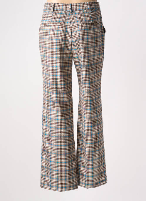 Pantalon droit taille élastique beige TINTA femme