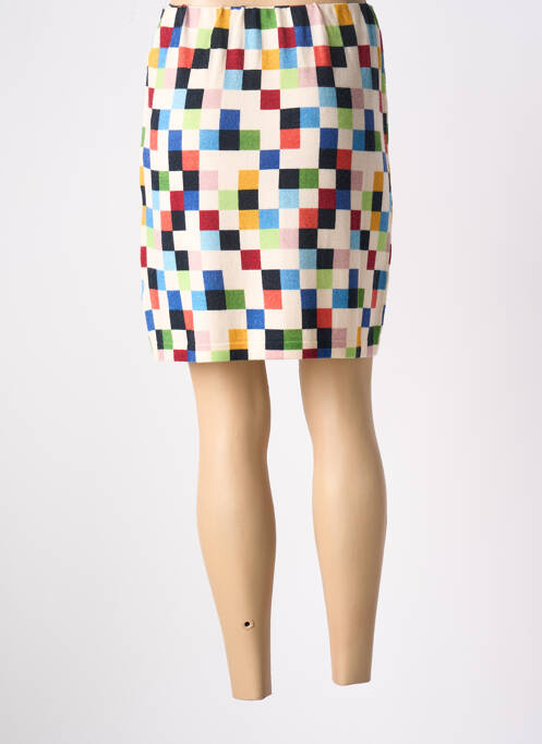 Jupe courte beige JEI'S BY LETIZIA DENARO pour femme